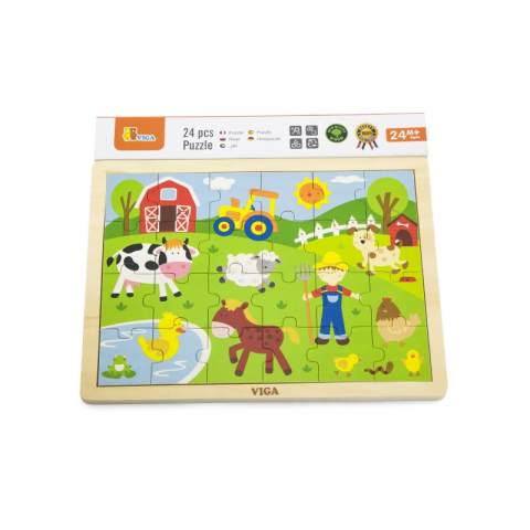 Puzzle animale de la ferma [4]