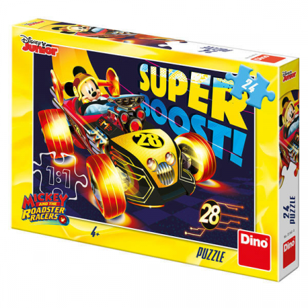 Top Branduri - Dino Puzzle - Clubul lui Mickey Mouse 24 piese 