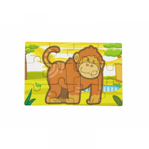 Puzzle conectabil 4 in 1 - Jungla, Viga [4]