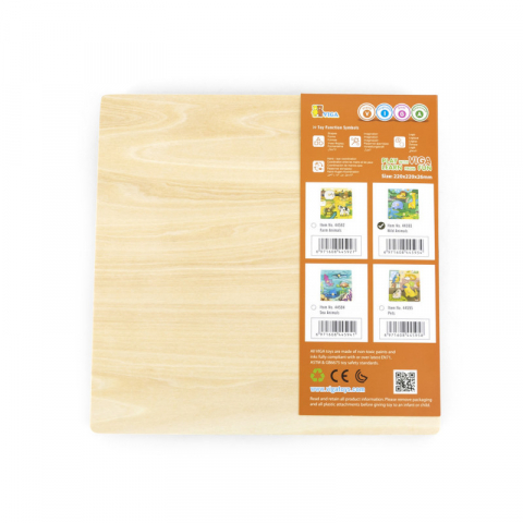 Játékok 50 RON alatt - Puzzle cu manere - Animale salbatice in habitat, Viga