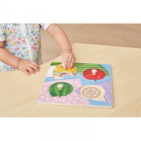 Puzzle cu manere, Fructe, Viga [2]