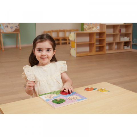 Puzzle cu manere, Fructe, Viga [1]