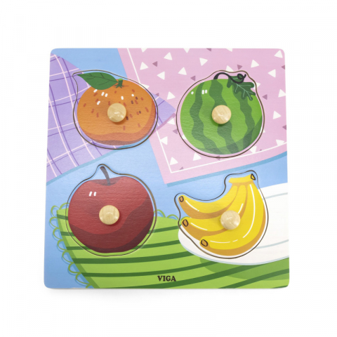 Puzzle cu manere, Fructe, Viga [4]