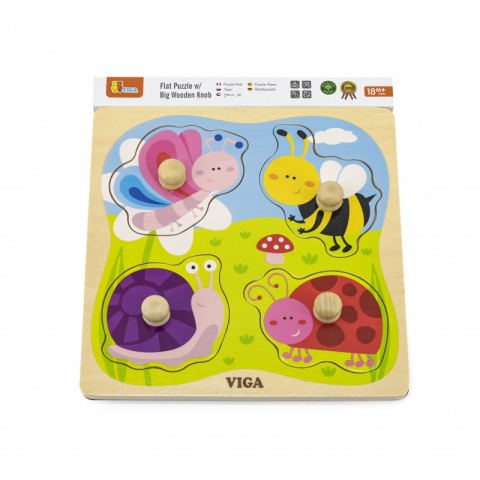 Puzzle cu manere Insecte, Viga [3]