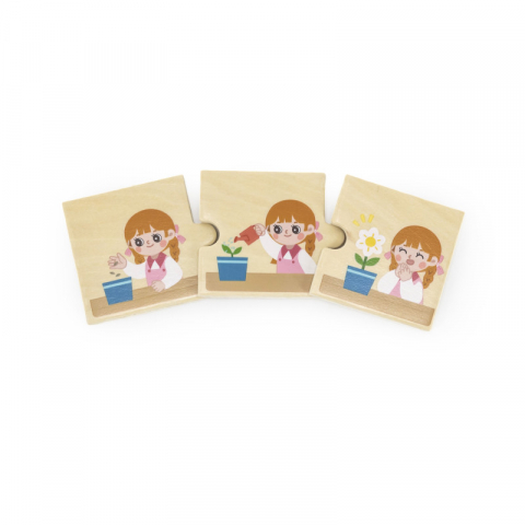 Puzzle cu secvente logice - Activitati zilnice, Viga [2]