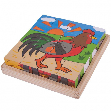 BigJigs-Puzzle-cubic-Animalute-de-la-ferma [4]