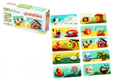 Puzzle, Cubika, Casuta Animalelor [3]
