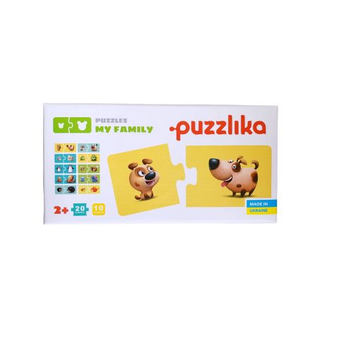 Játékok 50 RON alatt - Puzzle Cubika, "Familia potrivita"