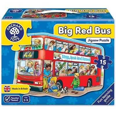 Puzzle de podea - Orchard-Toys-Puzzle-de-podea-Autobuzul-15-piese-BIG-BUS