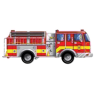 Puzzle de podea - Melissa-Doug-Puzzle-de-podea-gigant-Masina-de-pompieri