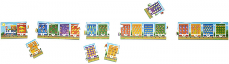 Melissa & Doug Puzzle de podea Treuletul numerelor - Melissa & Doug [1]