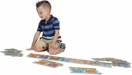 Melissa & Doug Puzzle de podea Treuletul numerelor - Melissa & Doug [2]