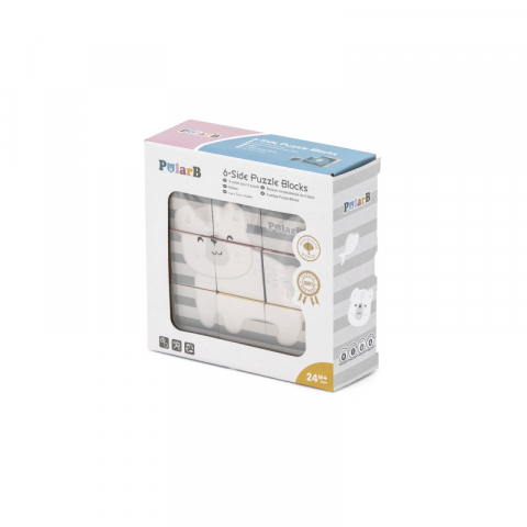 Puzzle din cuburi 6 in 1, PolarB [1]