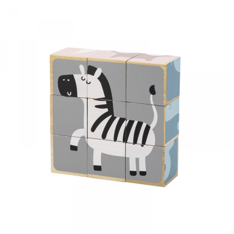 Puzzle din cuburi 6 in 1, PolarB [7]