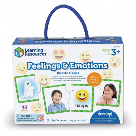Learning Resources Puzzle duo - Emotii si sentimente [2]