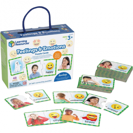 Játékok 2 éves kortól - Learning Resources Puzzle duo - Emotii si sentimente