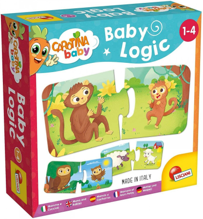 Klasszikus kirakós - Lisciani Puzzle duo - Mama si puiul