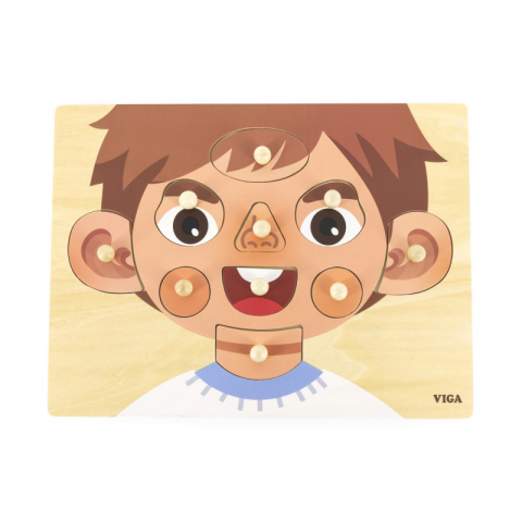 Puzzle Fata umana - Baiat, Viga [1]