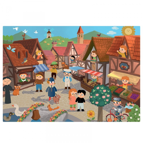 Baba ajándékok - Sentosphere Puzzle Ferma si Oras 2x24 Pcs
