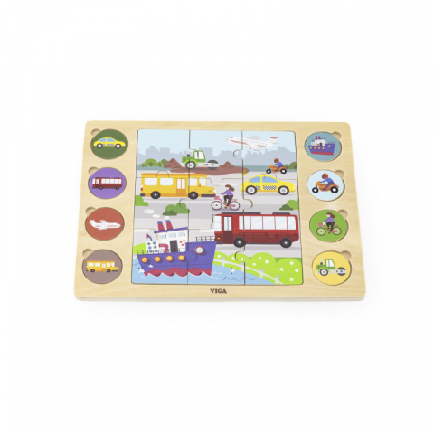 Viga-Puzzle Gaseste si Potriveste, Mijloace de Transport, Viga [3]