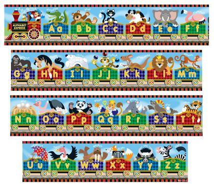 Jucarii +2 Ani - Melissa & Doug Puzzle gigant de podea Alfabet Express Melissa and Doug