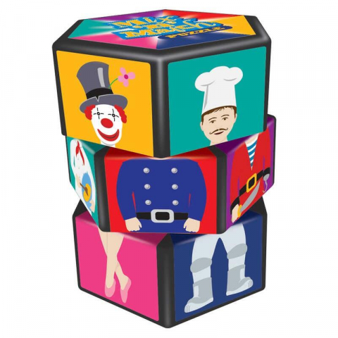 OneForFun-Puzzle hexagonal - Hainute colorate [1]