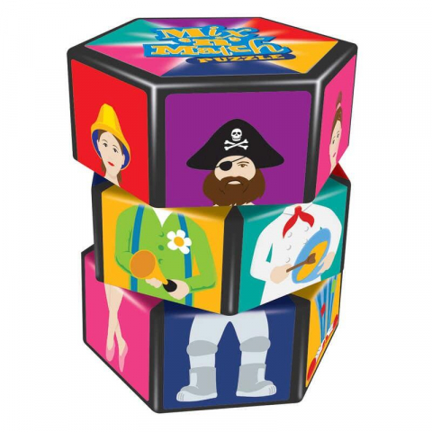 Cadouri 3 ani - OneForFun-Puzzle hexagonal - Hainute colorate