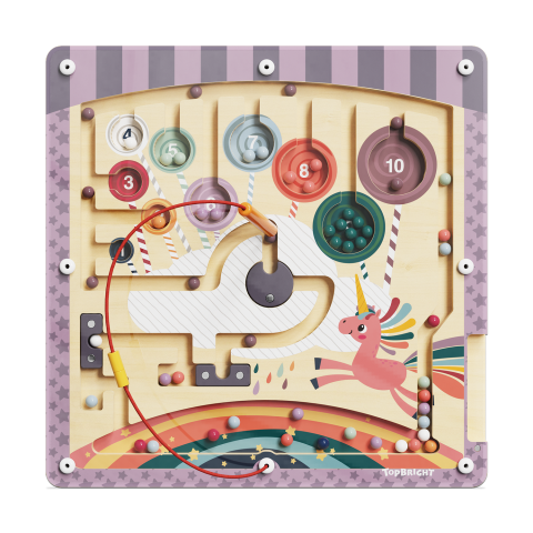 Topbright-Puzzle labirint - Cursa unicornului fantastic [1]