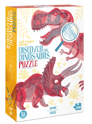 Materiale gradinita - Londji-Puzzle-Londji-Descopera-dinozaurii