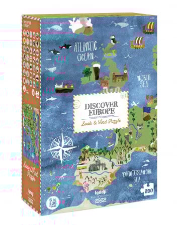 Minden játék - Londji Puzzle Londji Descopera Europa