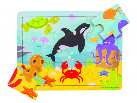 Baba kirakósok - BigJigs-Puzzle-Lumea-acvatica