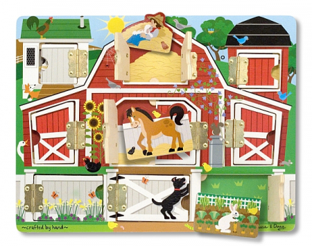 Abilitati motorii si indemanare - Melissa-Doug-Puzzle-magnetic-ascunde-si-descopera