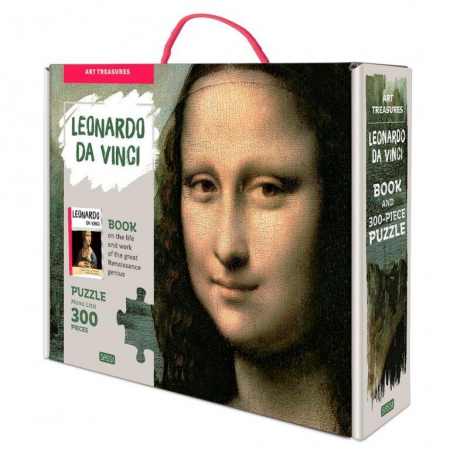 Jucarii +6 Ani - Sassi-Puzzle-Mona-Lisa-300-piese-carte