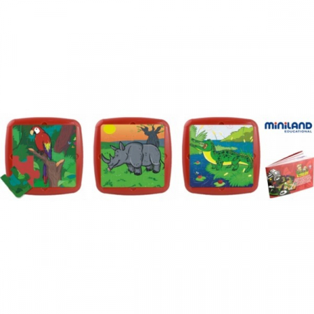 Miniland Puzzle progresiv animale 1 [1]