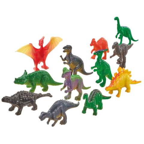 Oktató játékok - Puzzle Schmidt: Dinozauri gigantici, 60 piese + Cadou: figurina dinozaur Stegosaurus