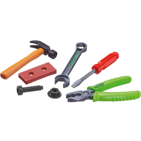 Oktató játékok - Puzzle Schmidt: Om bun la toate, 40 piese + Cadou: unelte