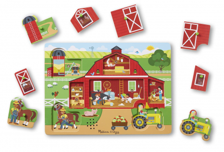 Melissa & Doug Puzzle sonor Ferma - Melissa and Doug [2]