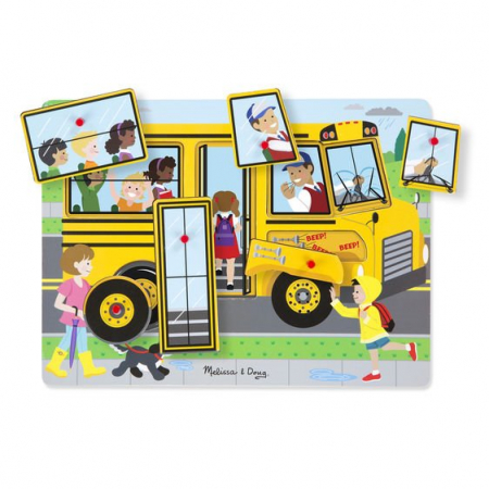 Toate jucariile - Melissa-Doug-Puzzle-sonor-La-plimbare