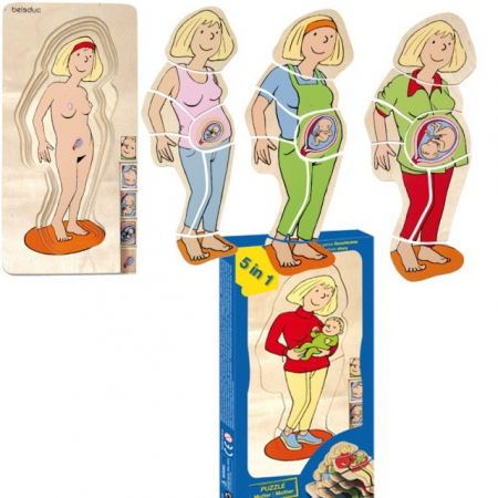 Beleduc Puzzle stratificat Mama si Copilul Beleduc [2]