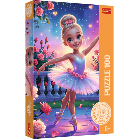Oktató játékok - Puzzle Trefl 100 Balerina