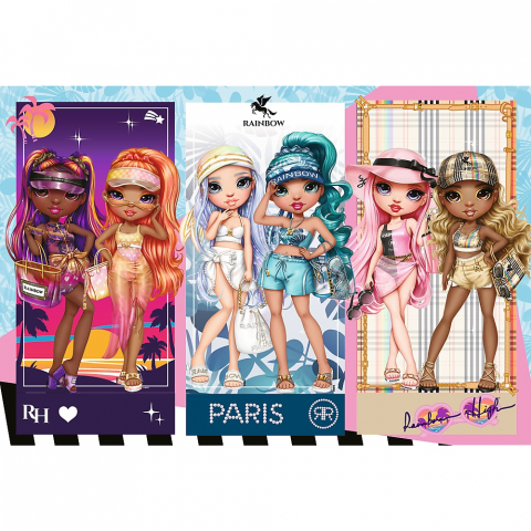 Puzzle Trefl 100 Rainbow High Papusile Deosebite [1]