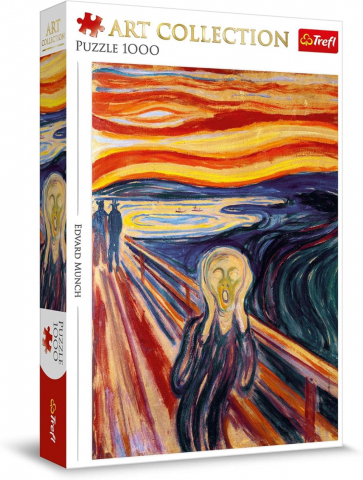 Játékok 9-12 éveseknek - Puzzle Trefl 1000 Art Collection Edward Munch Tipatul