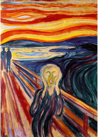 Puzzle Trefl 1000 Art Collection Edward Munch Tipatul [1]