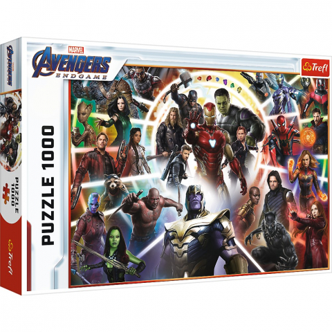Játékok 9-12 éveseknek - Puzzle Trefl 1000 Avengers Sfarsitul Jocului