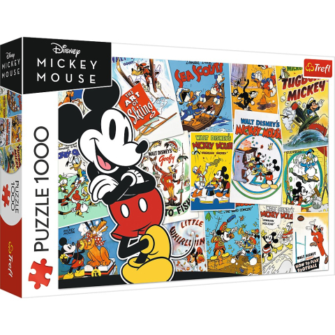 Jucarii educative - Trefl-Puzzle Trefl 1000 Disney Lumea Lui Mickey