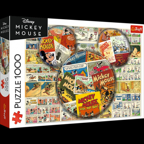 Játékok 9-12 éveseknek - Puzzle Trefl 1000 Disney Mickey Mouse