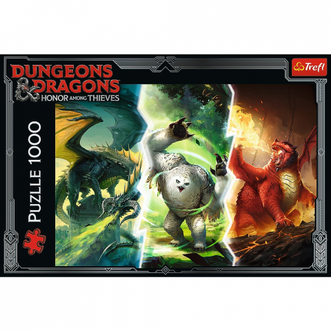 Puzzle Trefl 1000 Dungeons Dragons Legendere Misterioase [2]
