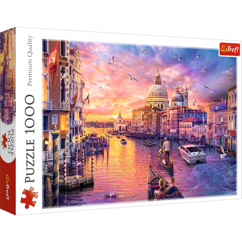 Jucarii educative - Trefl-Puzzle Trefl 1000 Farmecele Venetiei