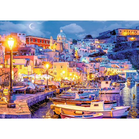 Puzzle Trefl 1000 Insula Porcida Pe Timpul Noptii [1]