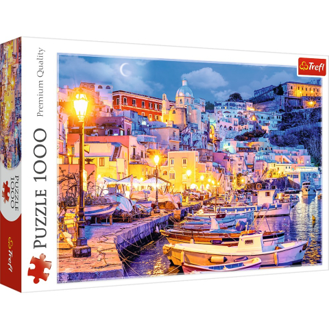 Oktató játékok - Puzzle Trefl 1000 Insula Porcida Pe Timpul Noptii